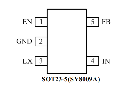 本公司热销同步步进稳压器SY8009AAAC